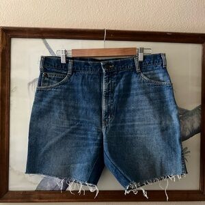 GAP Blue Jean Shorts Relaxed Fit